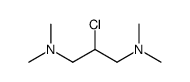 2-chloro-N,N,N',N'-tetramethylpropane-1,3-diamine结构式