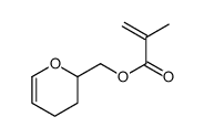 (3,4-dihydro-2H-pyran-2-yl)methyl methacrylate structure