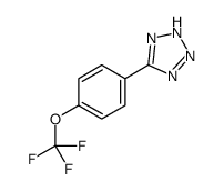 5-[4-(trifluoromethoxy)phenyl]-2H-tetrazole Structure