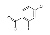 4-Chloro-2-iodobenzoyl chloride结构式