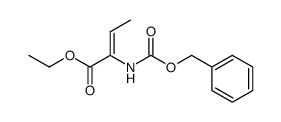 ethyl (Z)-2-(N-benzyloxycarbonylamino)-2-butenoate Structure