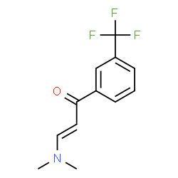 (2E)-3-(Dimethylamino)-1-[3-(trifluoromethyl)phenyl]prop-2-en-1-one structure