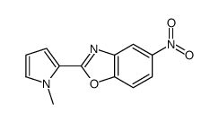 2-(1-methylpyrrol-2-yl)-5-nitro-1,3-benzoxazole Structure