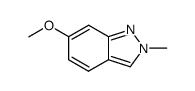 6-methoxy-2-methyl-2H-indazole Structure