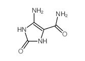 1H-Imidazole-4-carboxamide,5-amino-2,3-dihydro-2-oxo- structure