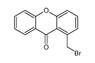 1-(bromomethyl)xanthen-9-one Structure