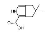 Cyclopenta[c]pyrrole-1-carboxylic acid, 2,4,5,6-tetrahydro-5,5-dimethyl- (9CI)结构式