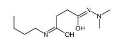 N-butyl-4-(2,2-dimethylhydrazinyl)-4-oxobutanamide Structure