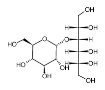 3-O-α-D-glucopyranosyl-D-glucitol结构式