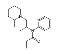 N-[1-(2-methylpiperidin-1-yl)propan-2-yl]-N-pyridin-2-ylpropanamide结构式
