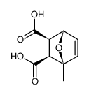 1-Methyl-7-oxa-bicyclo[2.2.1]hept-5-en-2-exo,3-cis-dicarbonsaeure Structure