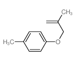 1-methyl-4-(2-methylprop-2-enoxy)benzene Structure