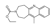 ethyl 11-methyl-1,2,4,5-tetrahydroazepino[4,5-b]quinoline-3-carboxylate结构式