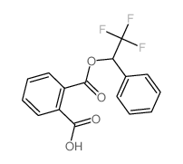 2-(2,2,2-trifluoro-1-phenyl-ethoxy)carbonylbenzoic acid picture