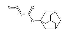 O-adamantan-1-yl carbonisothiocyanatidate Structure