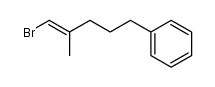 1-Brom-2-methyl-5-phenyl-1-penten结构式