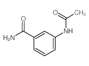 Benzamide,3-(acetylamino)- Structure