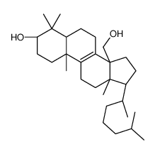 32-hydroxy-24,25-dihydrolanosterol Structure