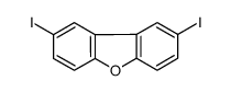 2,8-diiododibenzofuran Structure