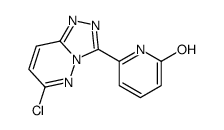 6-(6-chloro-[1,2,4]triazolo[4,3-b]pyridazin-3-yl)-1H-pyridin-2-one结构式