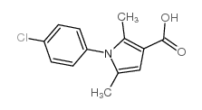 1-(4-氯苯基)-2,5-二甲基-1H-吡咯-3-羧酸图片