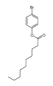 (4-bromophenyl) decanoate Structure