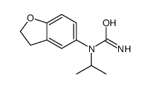 1-(2,3-dihydro-1-benzofuran-5-yl)-1-propan-2-ylurea结构式