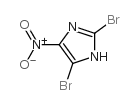 2,4-Dibromo-5-nitroimidazole Structure