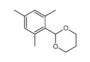 2-(2,4,6-trimethylphenyl)-1,3-dioxane Structure