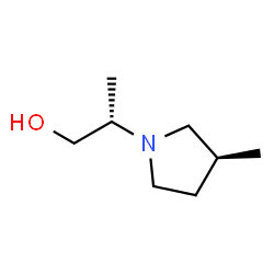 1-Pyrrolidineethanol,beta,3-dimethyl-,(betaS,3S)-(9CI)结构式