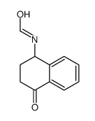 N-(4-oxo-2,3-dihydro-1H-naphthalen-1-yl)formamide结构式