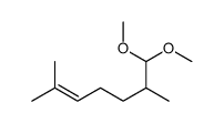 7,7-dimethoxy-2,6-dimethylhept-2-ene Structure