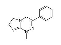 1-methyl-3-phenyl-6,7-dihydro-4H-imidazo[2,1-c][1,2,4]triazine结构式