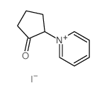 2-pyridin-1-ylcyclopentan-1-one Structure