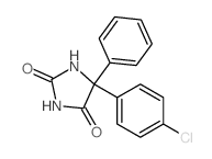 2,4-Imidazolidinedione,5-(4-chlorophenyl)-5-phenyl- picture