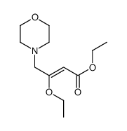 β-Ethoxy-4-morpholine-2-butenoic acid ethyl ester structure