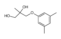 2-Methyl-3-(3,5-dimethylphenoxy)-1,2-propanediol Structure