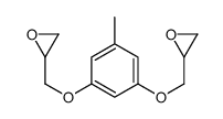 2,2-[(5-甲基-1,3-亚苯基)双(氧基亚甲基)]双环氧乙烷结构式