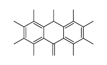 1,2,3,4,5,6,7,8,9-nonamethyl-10-methylidene-9H-anthracene Structure
