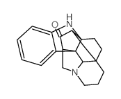 6H,13aH-3a,5a-Ethano-5,11-methano-1Hindolizino[ 8,1-cd]carbazol-14-one,2,3,4,5,11,- 12-hexahydro-,(3aR,5R,5aR,10bR,11R,13aS)-结构式