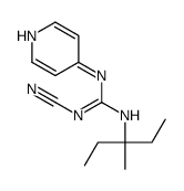 2-Cyano-1-(1-ethyl-1-methylpropyl)-3-(4-pyridyl)guanidine picture