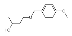4-(4-methoxy-benzyloxy)-butan-2-ol结构式
