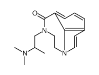 Pyrrolo(3,2,1-jk)(1,4)benzodiazepin-1(2H)-one,2-(3-(dimethylamino)propyl)-3,4-dihydro结构式