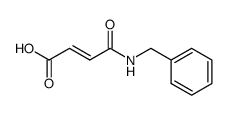 (E)-4-(Benzylamino)-4-oxobut-2-enoic acid structure