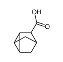 2,3,4,5,6,7-hexahydro-1H-tricyclo[2.2.1.02,6]heptane-3-carboxylic acid结构式