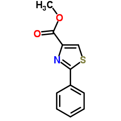 Methyl 2-phenyl-1,3-thiazole-4-carboxylate Structure