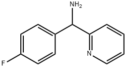 (4-氟苯基)(吡啶-2-基)甲胺结构式