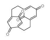 <2.2>(2,5)-(2,6)-p-Benzoquinonophane Structure