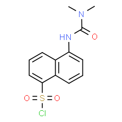 5-(3,3-DIMETHYL-UREIDO)-NAPHTHALENE-1-SULFONYL CHLORIDE Structure