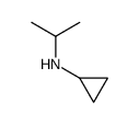 N-Isopropylcyclopropanamine结构式